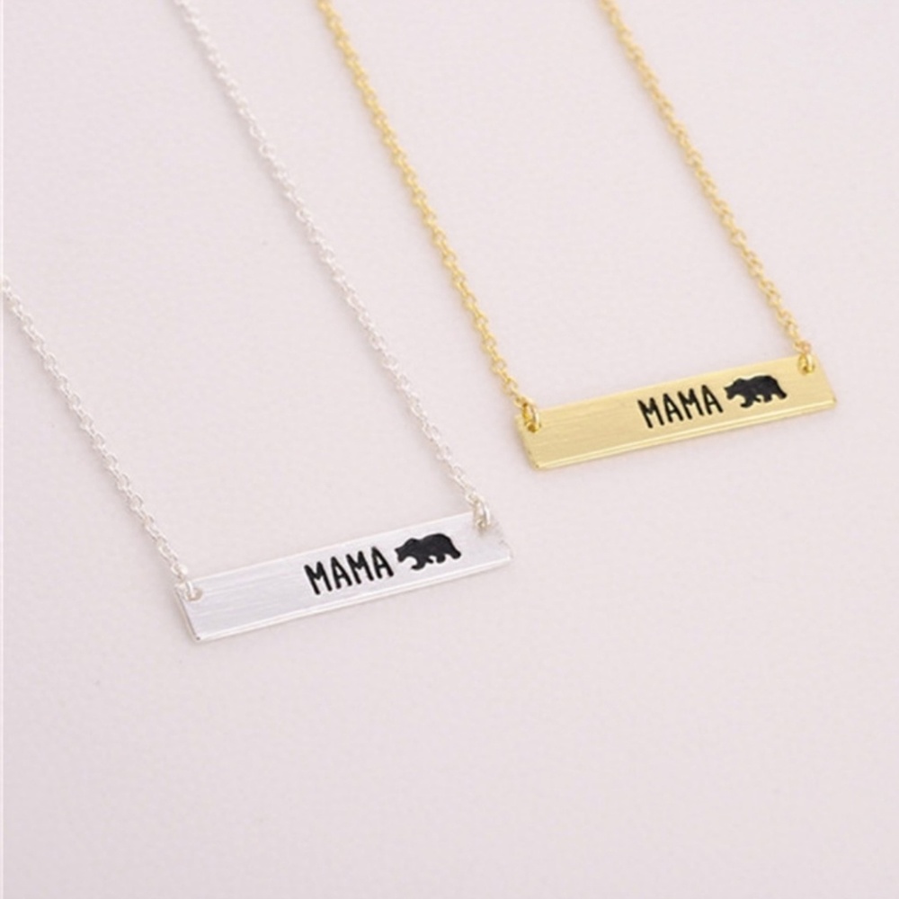 🐻Mama Bear Bar Necklace🐻